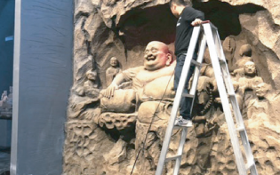 3D扫描逆向修复还原佛像