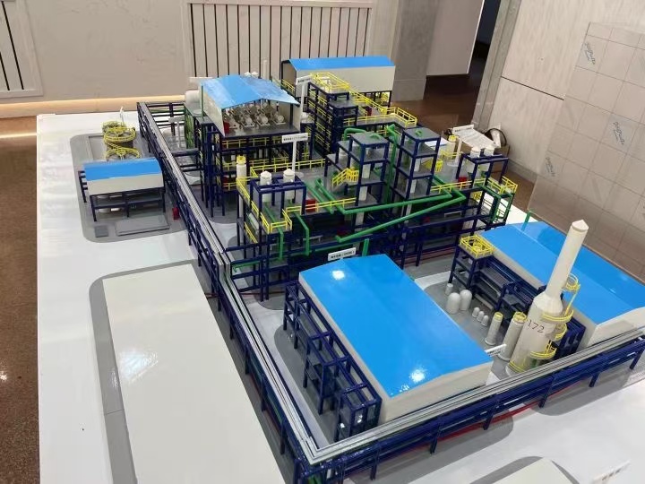 3D打印-化工厂等比例微缩模型