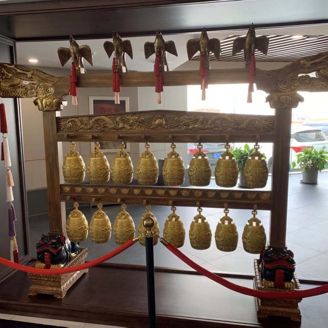 3D打印文物-乾隆黄金编钟